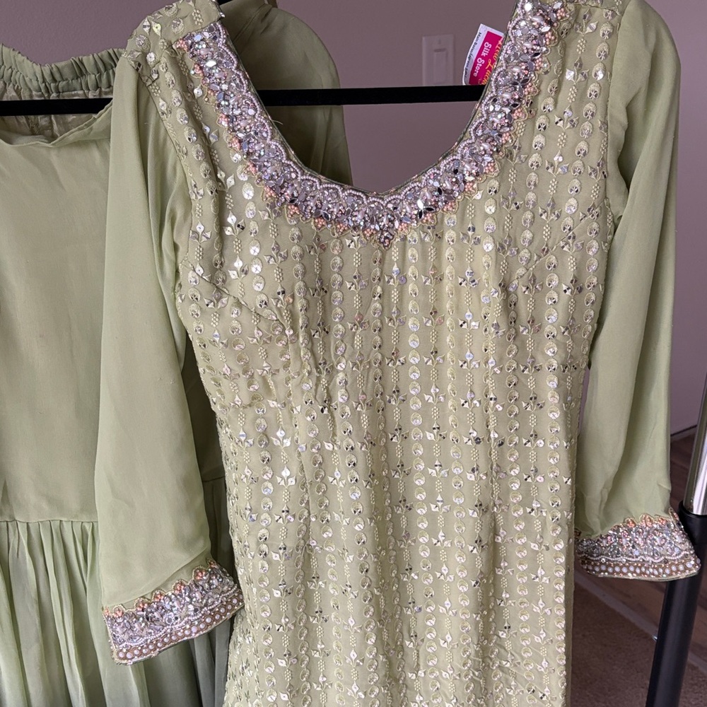 Brand new Indian party outfit Embellished Details indian sharara suit